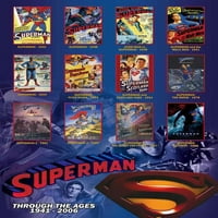 Atom Man vs. Superman Movie Poster Print - artikl MOVAH4457