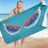 Haykey Boemian ručnik za plažu tiskani plivajući ručnik sa ručnikom na plaži Seat Shop ručnik za kupanje