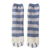 Mveomtd parovi Žene Casual Soft Socks Životinjski print Pamuk uzorak Lady Sock Udobne meke tople zimske