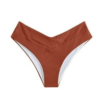 Cuoff ženske ljetne modne čvrste kratke hlače na plaži Čvrstim kupaćim trupovima
