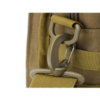 Eloshman Boys Džerbine multi džepovi Crossbody torbe gornje ručke najlonske torbe na rame Messenger Muškarci Izdržljivi dizajner Vojno odvojivo