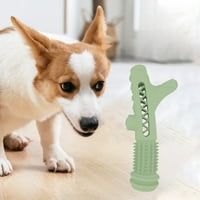 Warkul Dog igračke za agresivne žvakače, ljubimac žvakanje čašica za čišćenje zuba višenamjenski TPR igranje igračke grane oblika pasa žvakaća igračka mačka igračka zuba za zub zuba