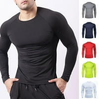 Muškarci s dugim rukavima Sportska bluza Termalna baza Hot sloj Prodaja P0S0