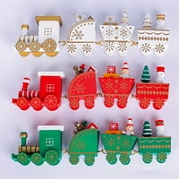 Gwong Božićna željezničarni ukras za pamćenje protiv prašine Vivid Boy Girl divan božićni ormarac za djecu
