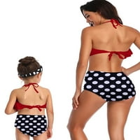 NOLILLA majka i kćer roditelj-dječji kupaći kostim dva plivanja bikini set ruffled porodica podudaranje