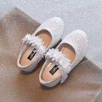 Sunčeve djevojke Sandale Djevojke Baby Princess Cipes Rhinestone Flower Sandales Plesne cipele Dojenčad Pearl Crystal Cipele Single Kids Cipele