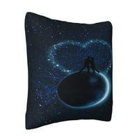Dekorativni jastuk za bacanje Moon par Srčani zvjezdani kauč Sofa ukrasnih pletenica navlake za dnevnu