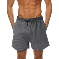 Bacock muški kratke hlače muške ljetne modne casual čvrste boje čipke kratke hlače na plaži jasno