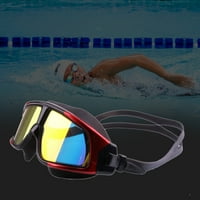 Hesoicy Mc - Naočale za plivanje Anti-magle otporne na vodu vodootporne velike naočale za plivanje za