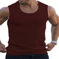 Avamo Muški tenkovi Tors Workout Swim Shirts Majice bez rukava za bodybuilding Gym Fitness Trening crni