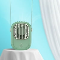 Bescita Viseći mali ventilator, USB prijenosni prijenosni punjenje Viseći vrat Studentski spavaonica