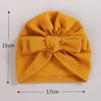 Dekorativni kapu za bebe Jednostavno nosite najlonski bowknot Dizajn meke kape za dojenčad za svakodnevni