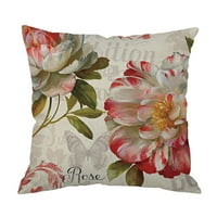 NJSPDJH jastuk pokriva jednostavna i kreativna jastučna jastučna liste američki cvjetni jastuk za cvijeće