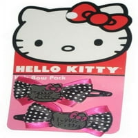 Hello Kitty Lice Logo Crno-bijelo Polka Dot Loungefly kose