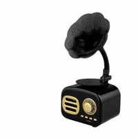 Retro Bluetooth kompatibilni zvučnik prijenosni mini bežični gramofon sa TF slotom Prijenosni punjenje