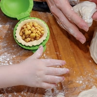 Heiheiup jesen ručno rađen pie mini pie kalupi Tistom za prešanje džepa za tortu sa bundevom i obliku džepa za pečenje pite cijev za torte pan non štap