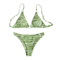 Kupaći kostimi podstavljena odjeća za plažu Push up set bikini cvjetni slučajni kupaći kostimi za kupaće