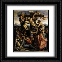 Giorgio Vasari matted crne ukrade uokvirene umjetničke taloženje umjetnosti iz križa