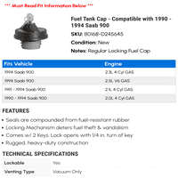 Kapa za spremnost za gorivo - kompatibilan sa - Saab 1993