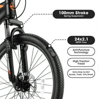 Brzina bicikla 21-brzina sa diskovnim kočnicama Bicikl, aluminijumski okvir za odrasle