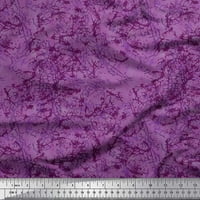 Soimoi Rayon tkanina Kamena tekstura Ispis tkanina sa dvorištem široko