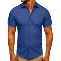 DTIDTPE majice za muškarce, proljeće ljetne casual majice na plaži Top bluze majice Muški vrhovi