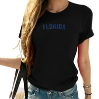 Vintage Muns Florida Wemens Retro ženska majica sa trendi grafičkim uzorcima, kratkim rukavima i udobnom tkaninom