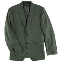 Ralph Lauren Mens Windowpane Dvije dugme Blazer jakna, siva, redovna