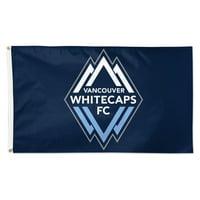 WinCraft Vancouver WhiteCaps FC 3 '5' timsko jednostrana zastava