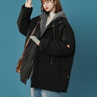 Žene labavi duksevi kaput jakna Čvrsta kruh odjeća topla debela jakna Ženska zimska jakna Ženska Ležerna