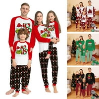 Porodica koja odgovara Božićni pidžami set pidžamas pjs set xmas noćna odjeća za spavanje za muškarce