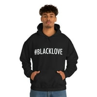 Love Black Love Unise Hoodie, S-5XL Crna je prekrasan crni ponos