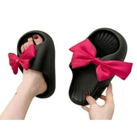Crocowalk ženski klizni mekani luka za tuširanje modni otvoreni nožni ravni sandalirani i vanjski hladni klizni sandali