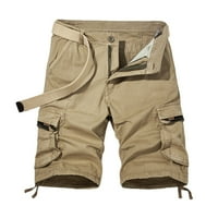 Juebong muške čvrste garderne kratke hlače Armygreen Gym Hotcos za muškarce Ležerne prilike planinarske