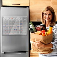 Magnetska akrilna kalendarska ploča za brisanje za višekratnu upotrebu za zakršćivanje za kućne opreme