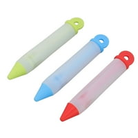 Olovka za glačanje torte, montažna viseća rupa dizajn jednostavan za čišćenje višenamjenskog kanala za ukrašavanje olovke za olovke sa uzorcima za pisanje hrane za kolače