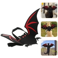 Halloween Pas Bat Wing Dekorativni ukrasni CAT krilni ukras festival kućnog ljubimca kostim