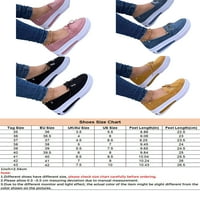 Colisha Women Loafer čipka Up brod cipela za cipele Wedge Platforme Loafers Dame Lagane casual cipele