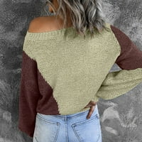Žene pad džempera za žene vruće rasprodaje klirence jesen i zimski ženski povremeni pulover o o-vratu