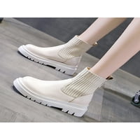 Eloshman ženske casual okrugle cipele za gležnjače hodanje prozračne vodootporne Chelsea Boot protiv