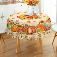 NORINA FALL stolnjak pravokutnik - Jesen dekor za dom - otporan na vodeni stol za zdravlje Pravokutnik