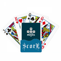 Vodič za napajanje Igra Score Poker igračka kartica Inde