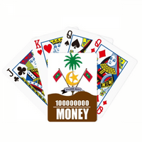 Maldivi Asia National Emblem Poker igračka karta Smiješna ručna igra