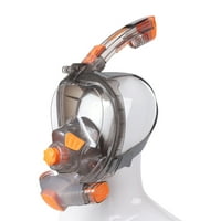 Snorkel puni pokrov za lice s sklopivim suhom snorkel tube -fog -leak za ronjenje za pokrov za lice