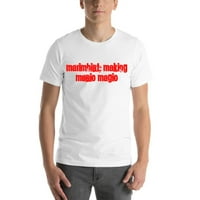Marimbist: Izrada glazbe Magic Cali stil kratkih rukava pamučna majica od strane nedefiniranih poklona