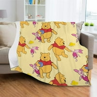 Winnie Pooh znakovi klasični bacanje pokriva, modna pokrivačka posteljina lagana toplo za zimu