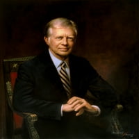 Predsjednički portret Jimmy Carter Poster Print