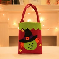 Moocorvic Ghost festival Dječji bombonski torbi za vješticu Noć vještica prijenosna netkana torba
