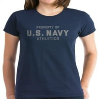 Cafepress - Nekretnina američkog Navy Athleti - Ženska tamna majica