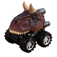 Guvpev Dječji dan poklon igračka Dinosaur model Mini igraiki automobil Povratak na poklon automobila